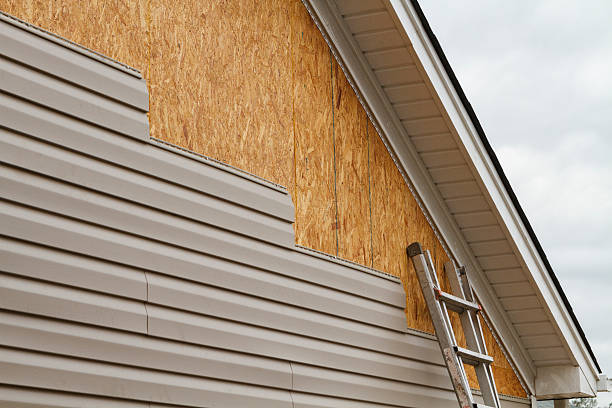 Professional Wood Siding technician working in Easton, MD